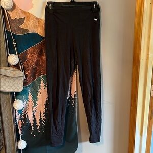 Charcoal Gray PINK Leggings
